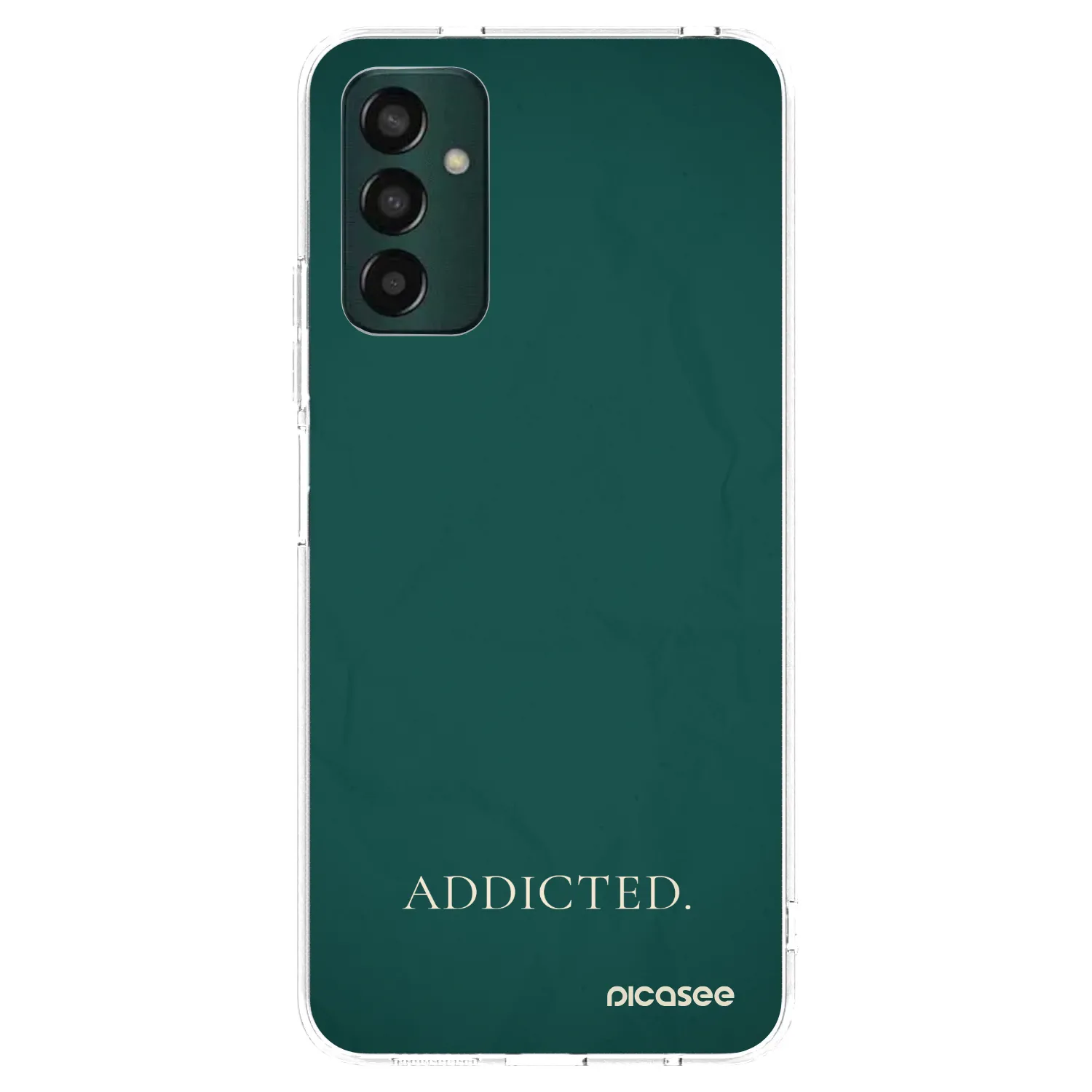 Picasee silikonska prozirna maskica za Samsung Galaxy M23 5G - Addicted