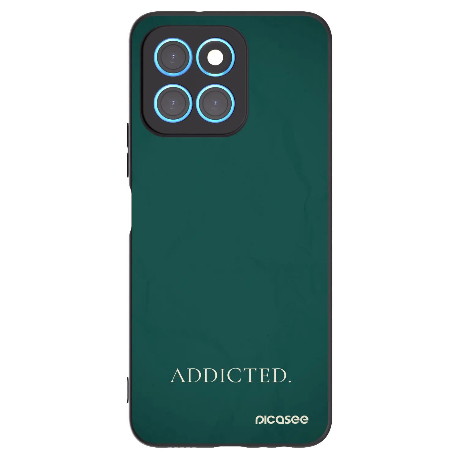 Picasee crna silikonska maskica za Honor X6 - Addicted