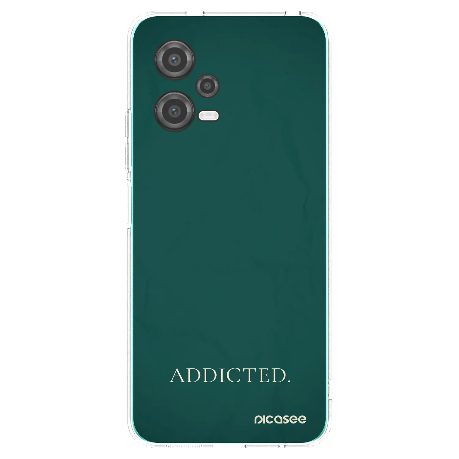 Picasee silikonska prozirna maskica za Xiaomi Poco X5 - Addicted