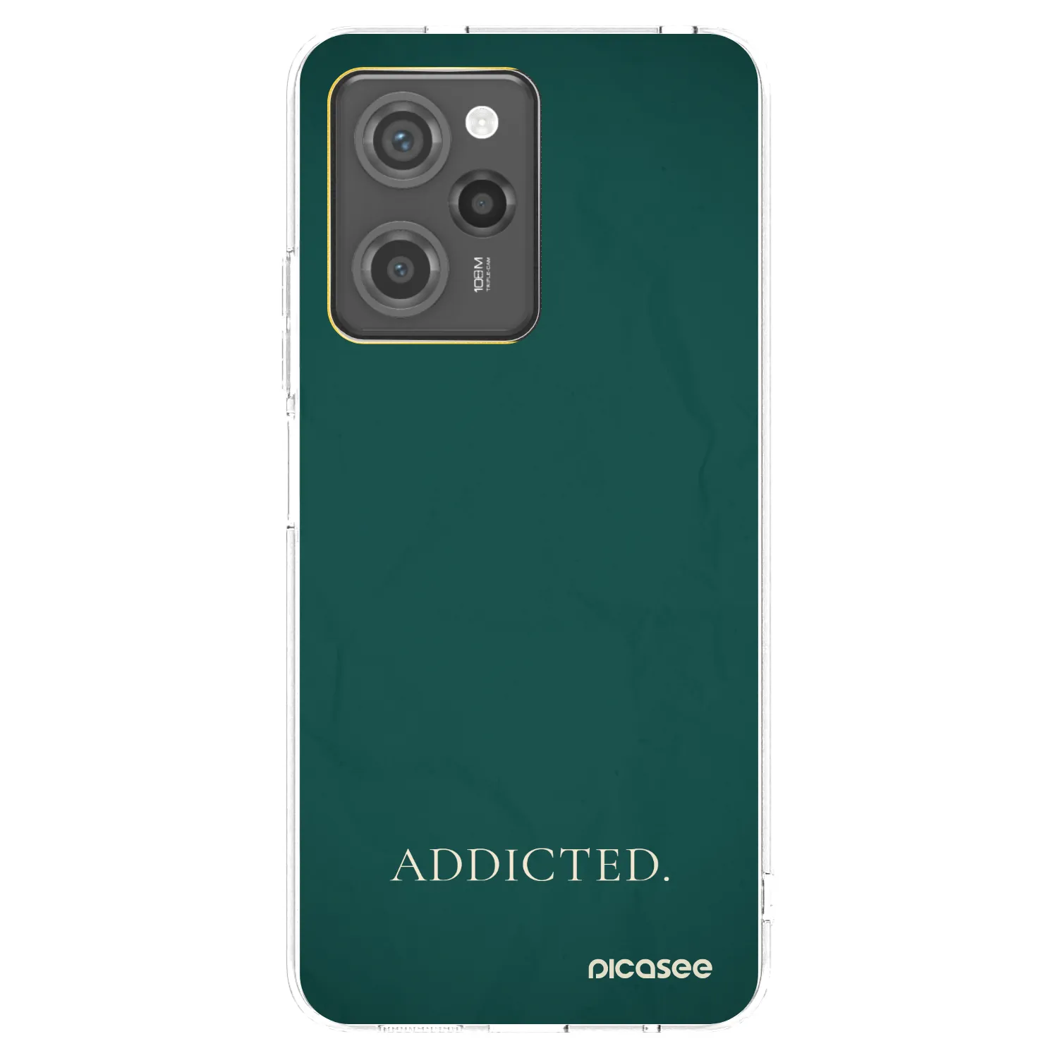 Picasee silikonska prozirna maskica za Xiaomi Poco X5 Pro - Addicted