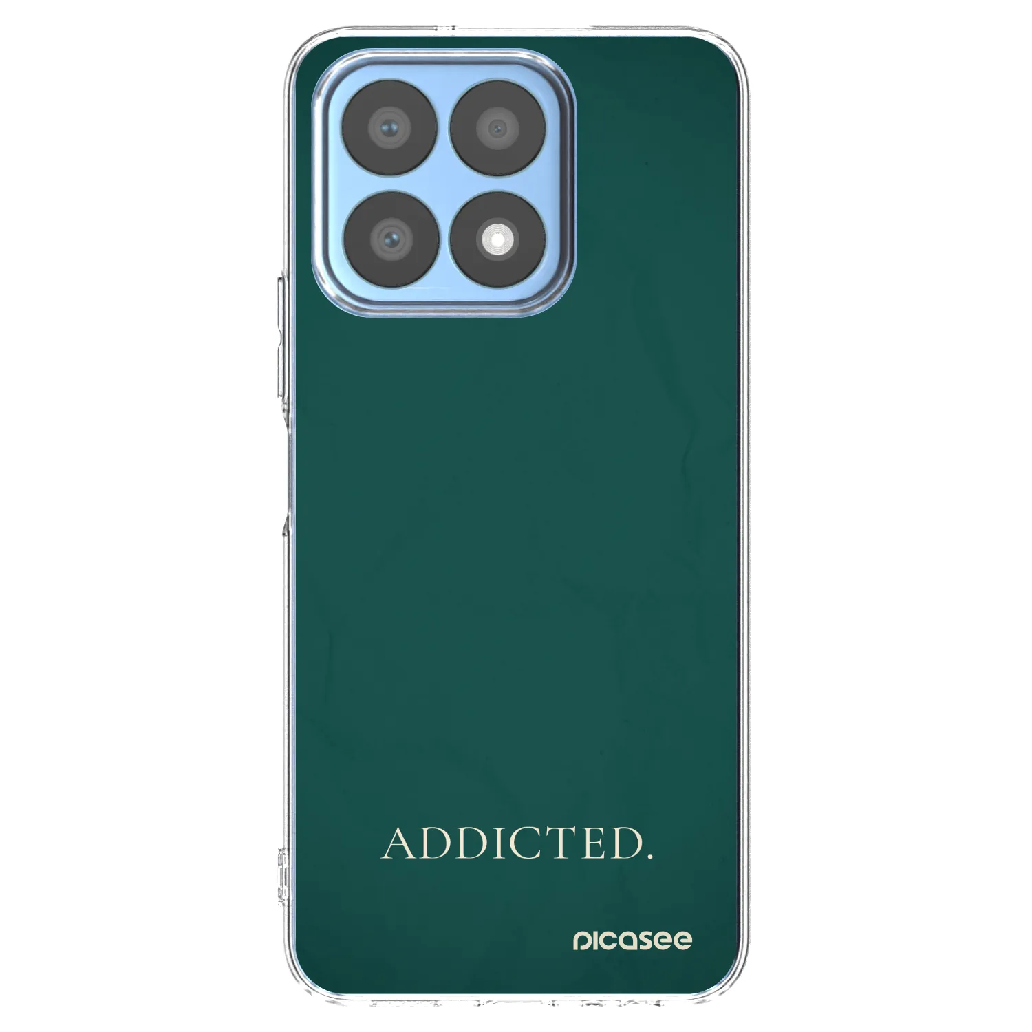 Picasee silikonska prozirna maskica za Honor X8a - Addicted
