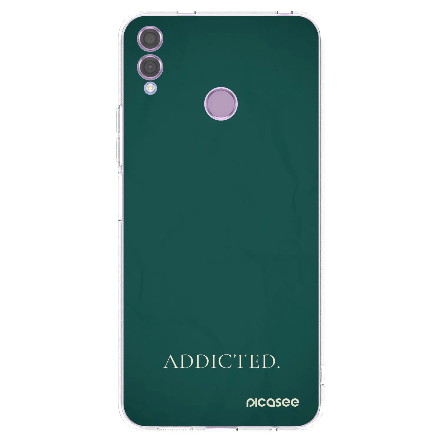 Picasee silikonska prozirna maskica za Honor 8X - Addicted