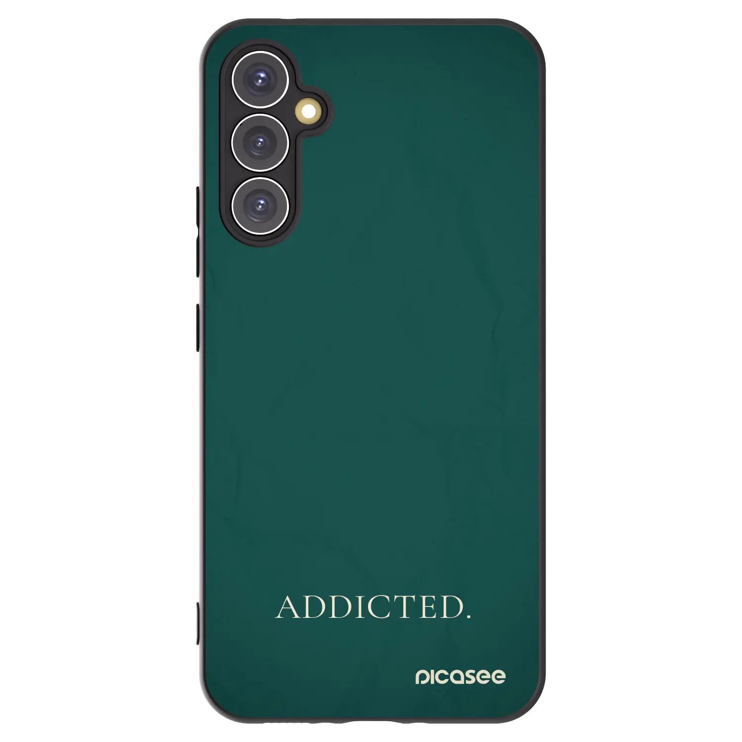 Picasee crna silikonska maskica za Samsung Galaxy A34 5G A346B - Addicted