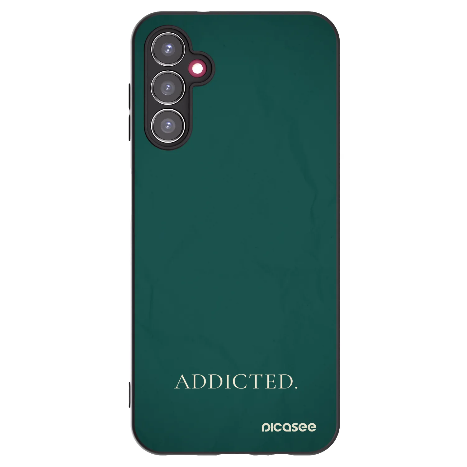 Picasee crna silikonska maskica za Samsung Galaxy A14 4G A145R - Addicted
