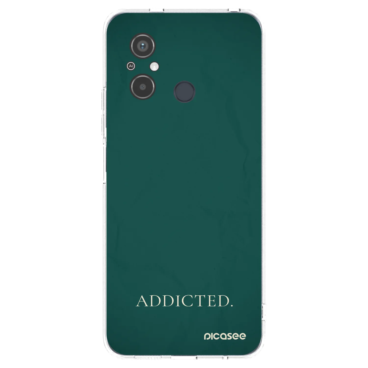Picasee silikonska prozirna maskica za Xiaomi Redmi 12C - Addicted