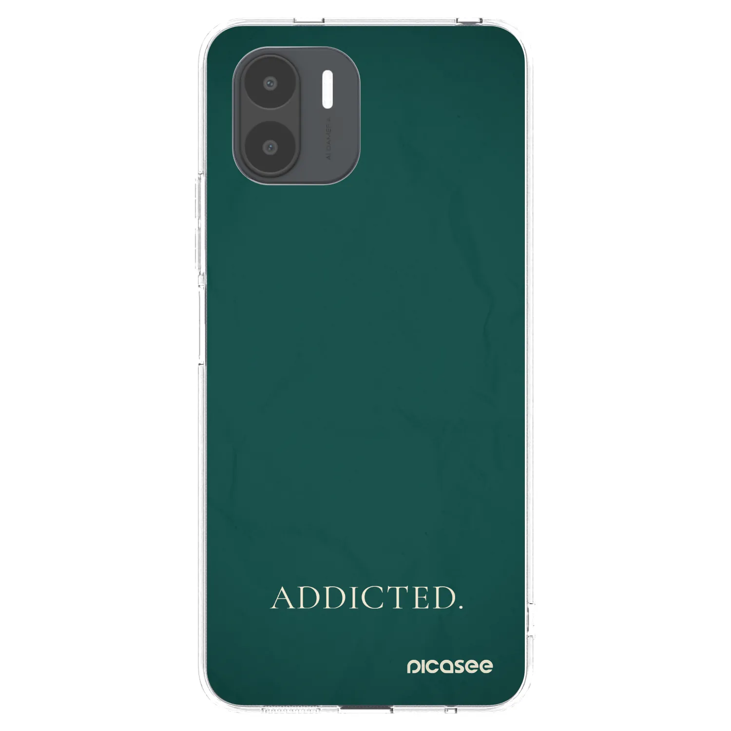 Picasee silikonska prozirna maskica za Xiaomi Redmi A2 - Addicted