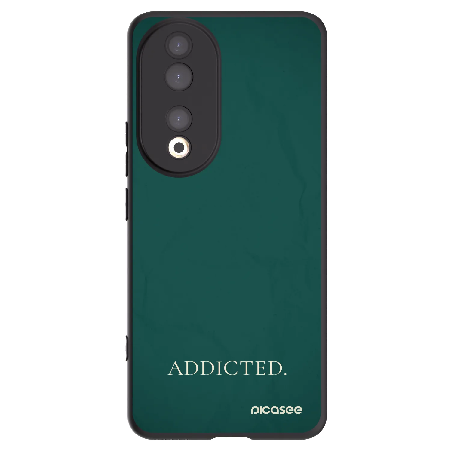 Picasee crna silikonska maskica za Honor 90 5G - Addicted
