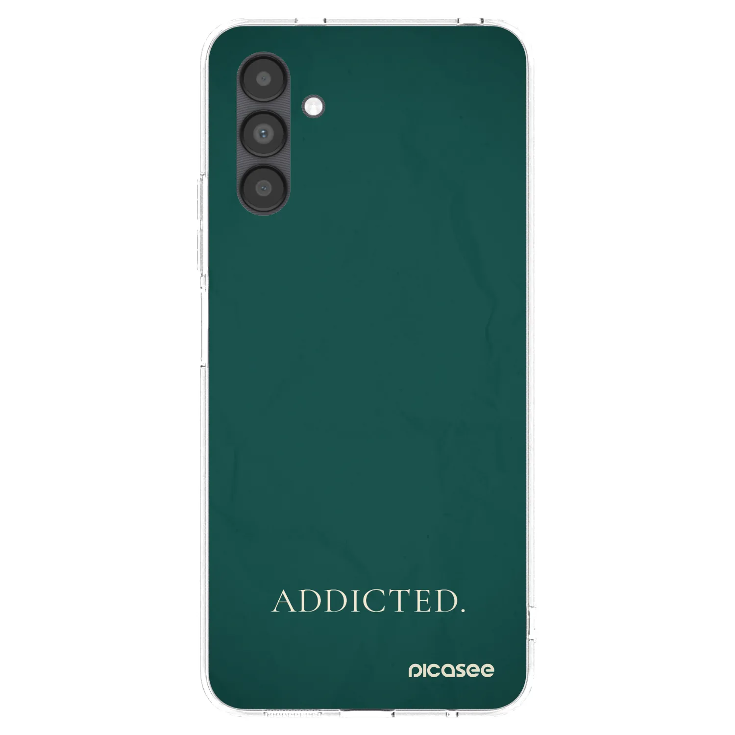 Picasee silikonska prozirna maskica za Samsung Galaxy A04s A047F - Addicted