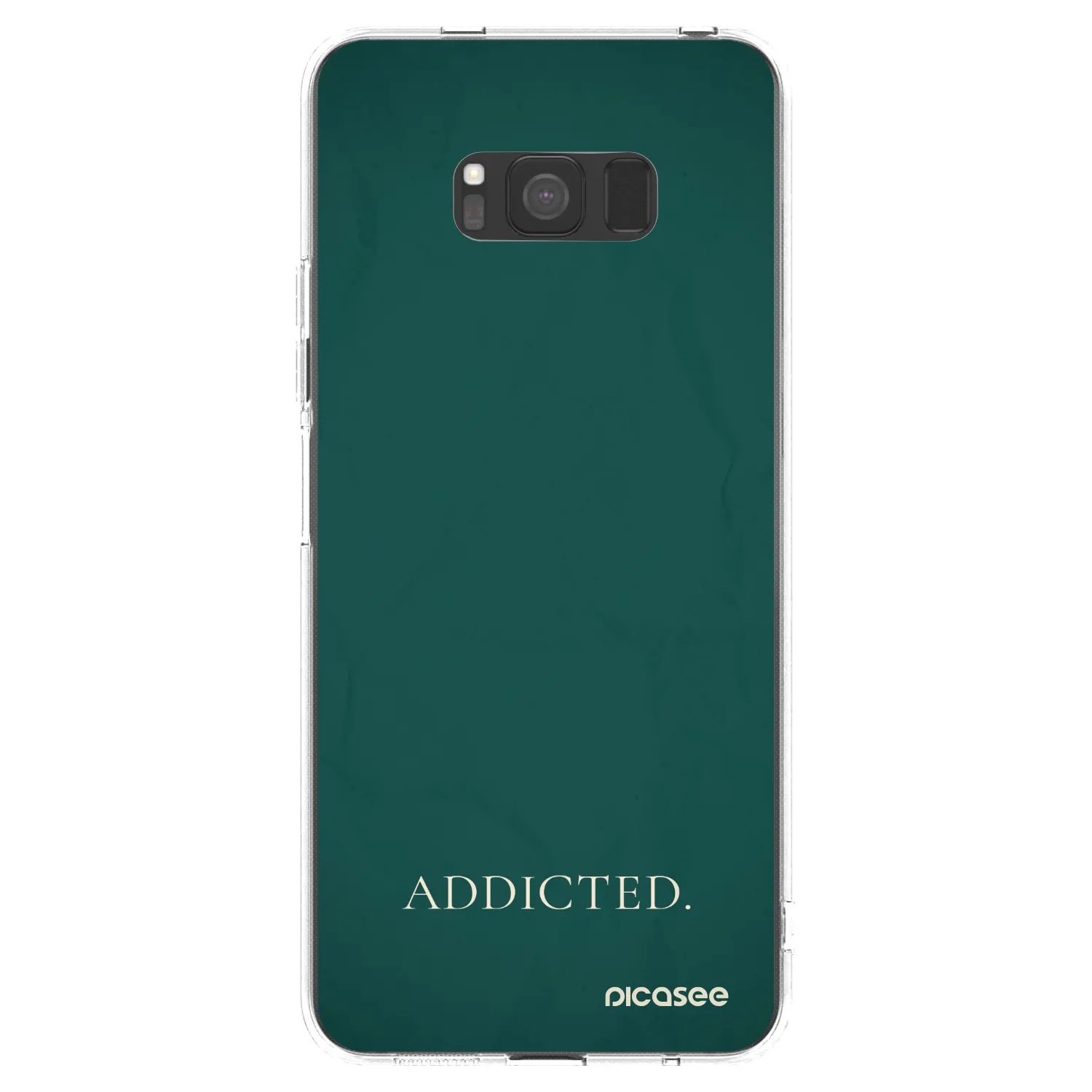Picasee silikonska prozirna maskica za Samsung Galaxy S8 G950F - Addicted