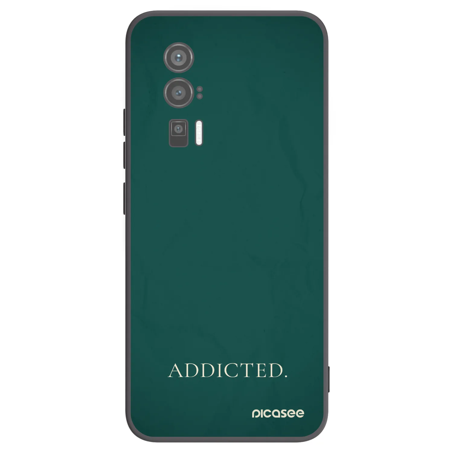 Picasee crna silikonska maskica za Xiaomi Poco F5 Pro 5G - Addicted
