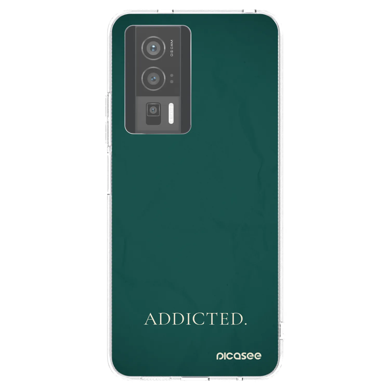 Picasee silikonska prozirna maskica za Xiaomi Poco F5 Pro 5G - Addicted