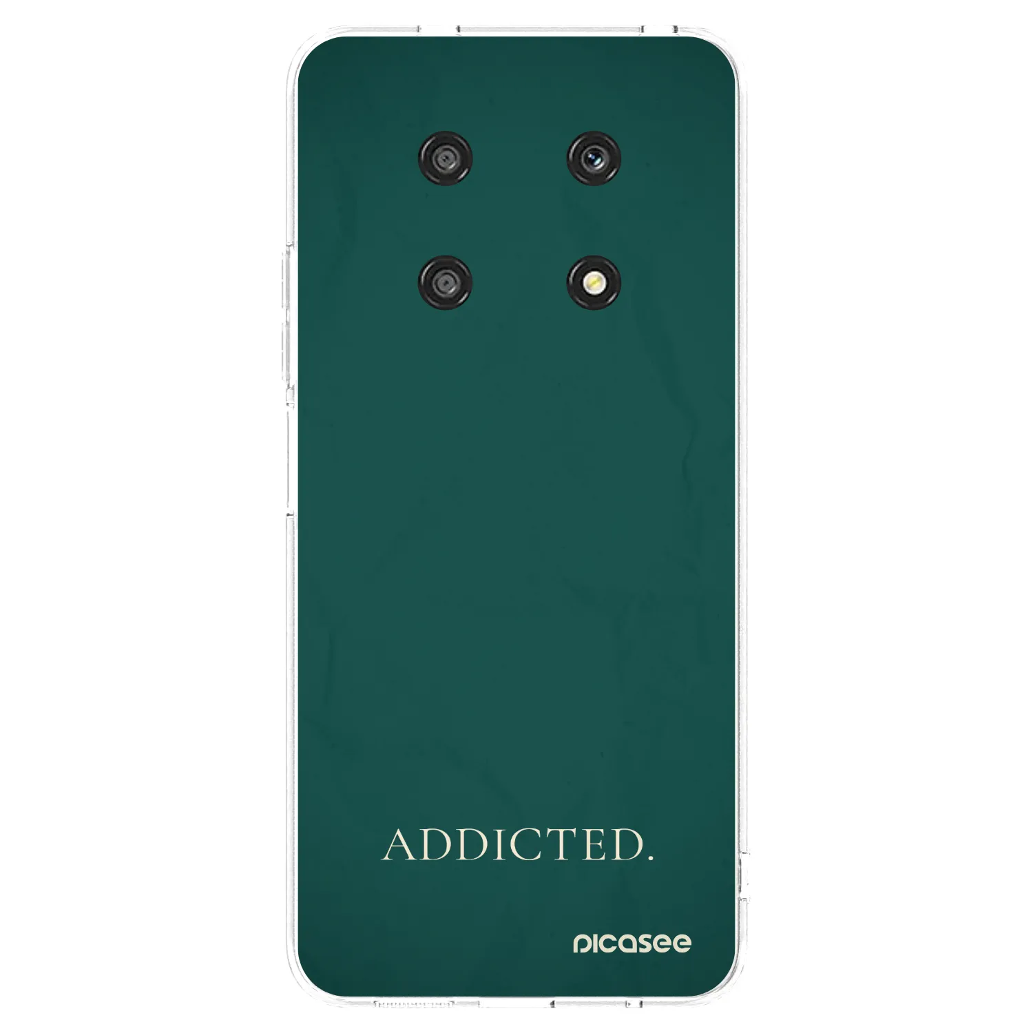 Picasee silikonska prozirna maskica za Honor Magic4 Lite 5G - Addicted