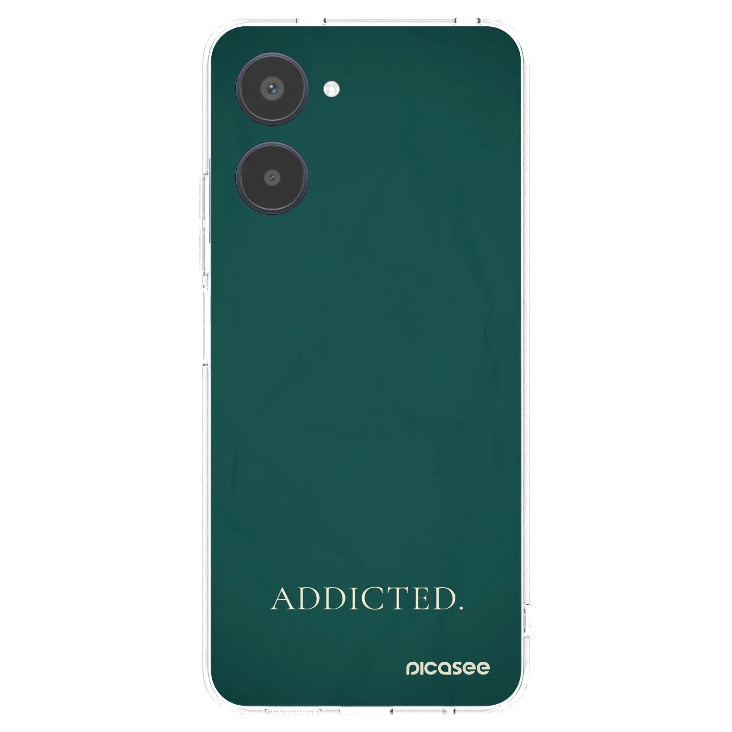 Picasee silikonska prozirna maskica za Realme 10 4G - Addicted