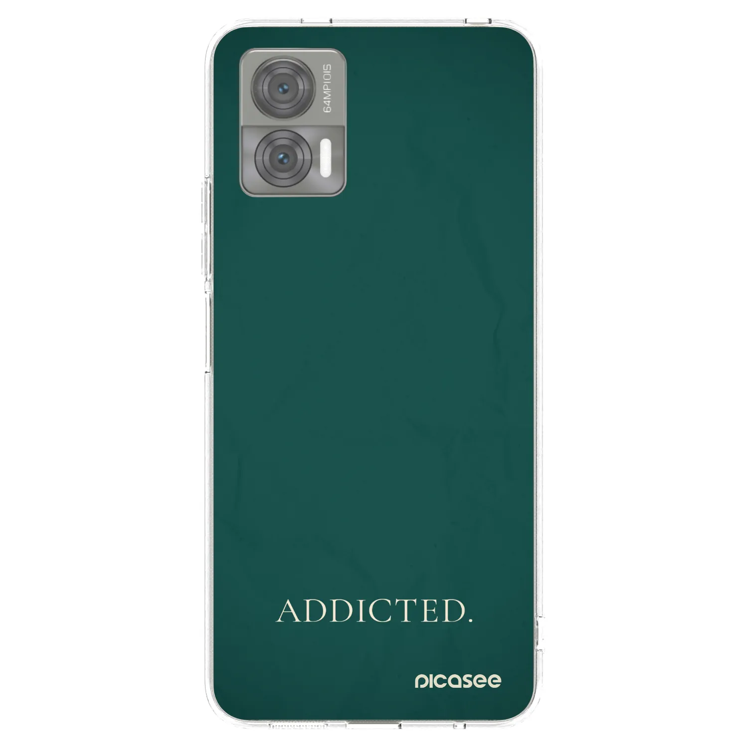 Picasee silikonska prozirna maskica za Motorola Edge 30 Neo - Addicted