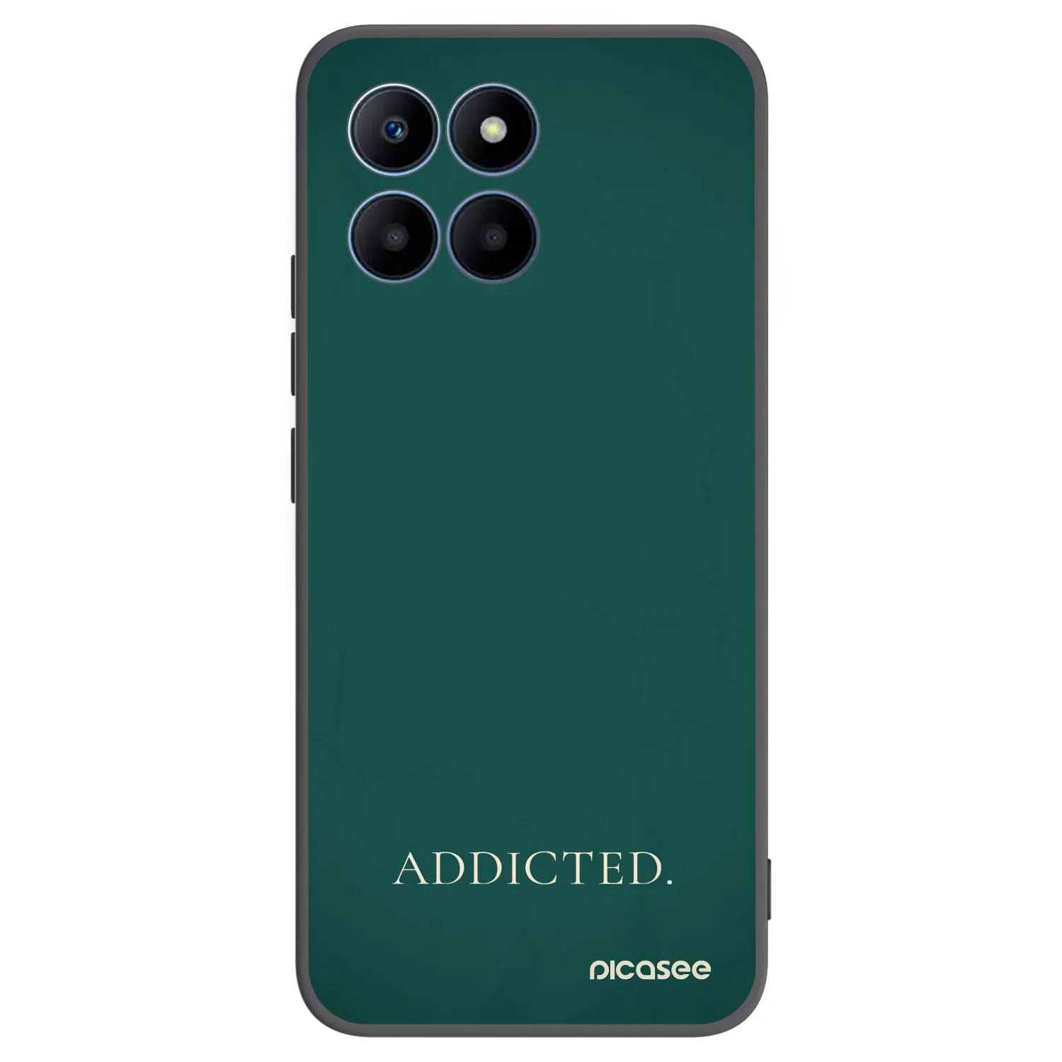 Picasee crna silikonska maskica za Honor 70 Lite - Addicted
