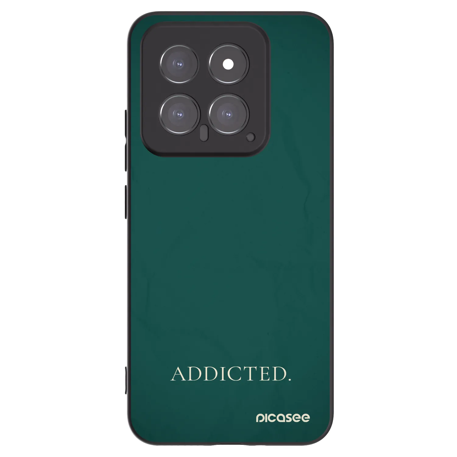 Picasee crna silikonska maskica za Xiaomi 14 - Addicted