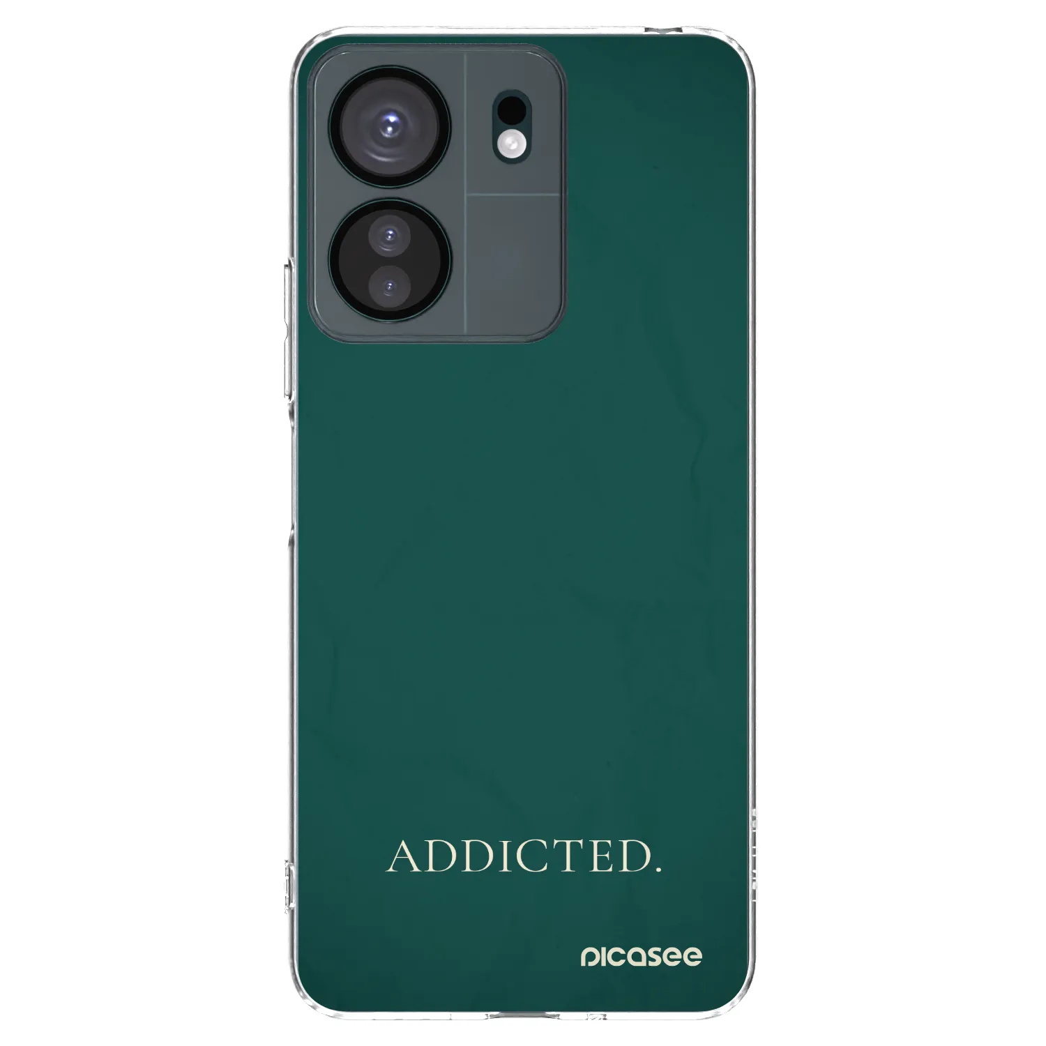 Picasee silikonska prozirna maskica za Xiaomi Redmi 13C 4G - Addicted