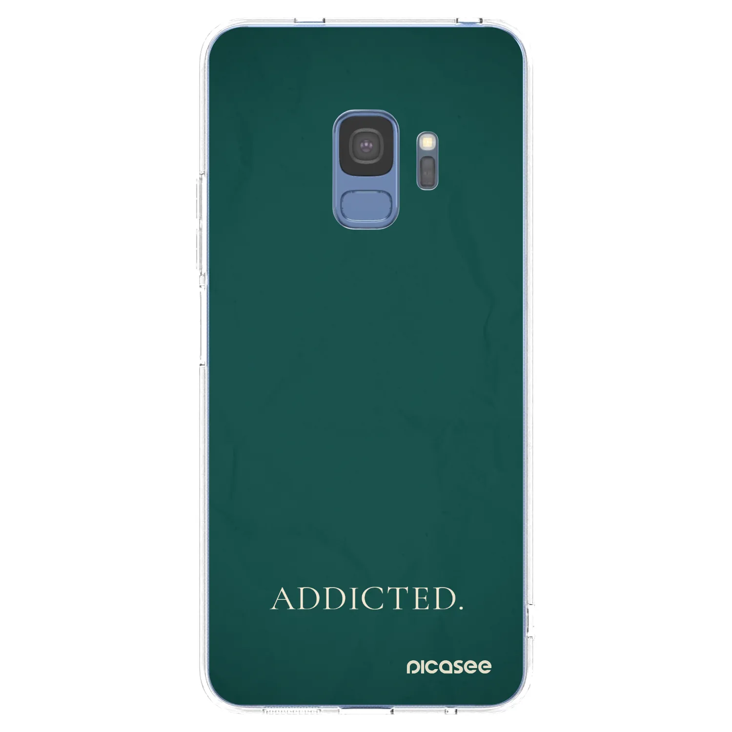 Picasee silikonska prozirna maskica za Samsung Galaxy S9 G960F - Addicted