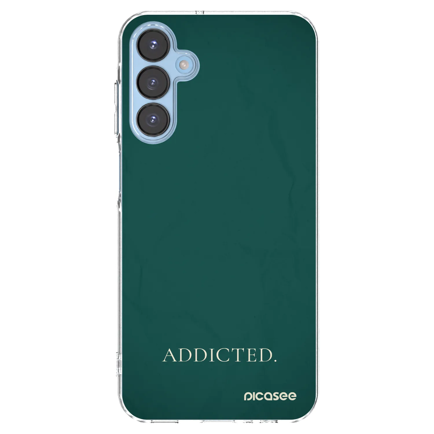 Picasee silikonska prozirna maskica za Samsung Galaxy A15 A156B 5G - Addicted