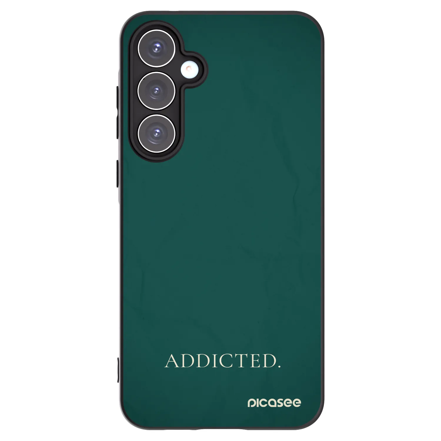 Picasee crna silikonska maskica za Samsung Galaxy A55 5G A556B - Addicted