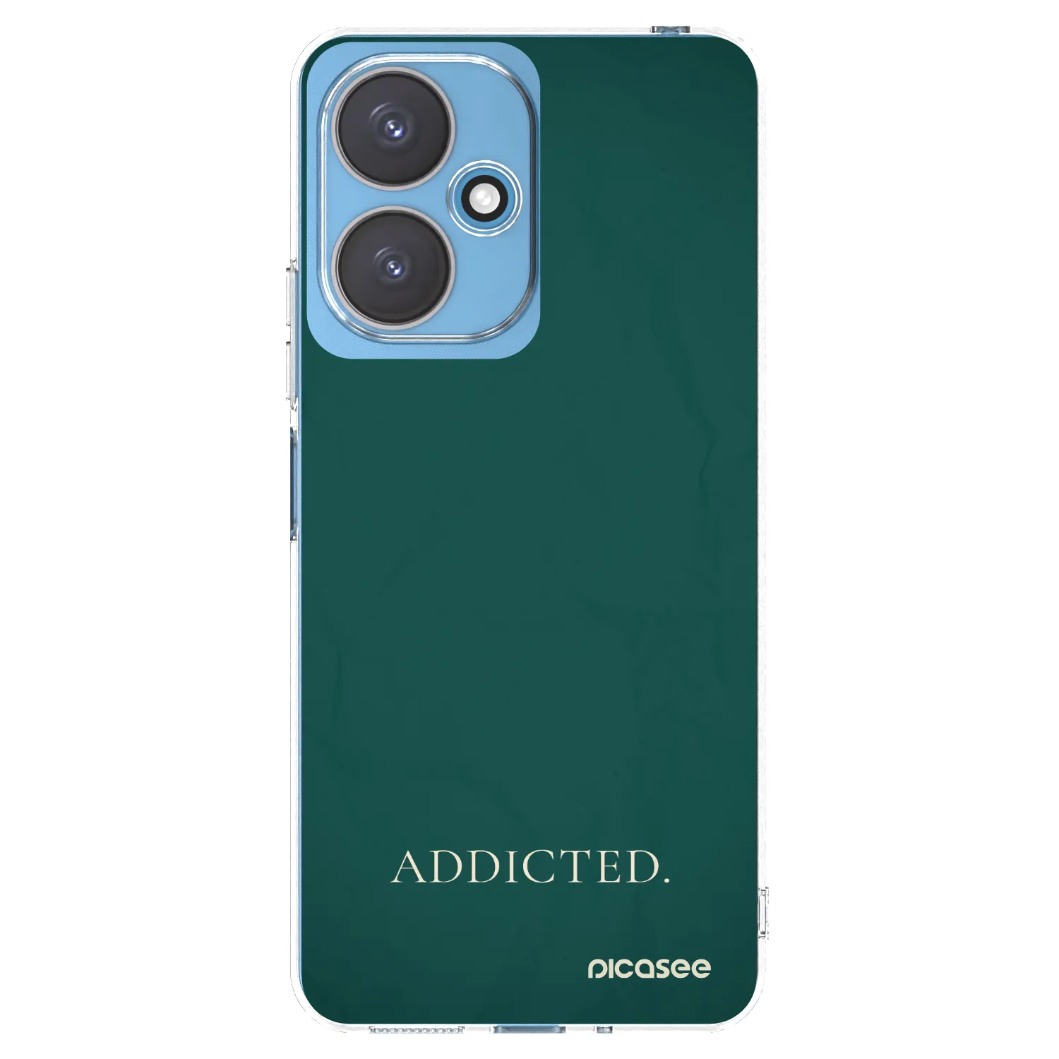 Picasee silikonska prozirna maskica za Xiaomi Redmi 13C 5G - Addicted