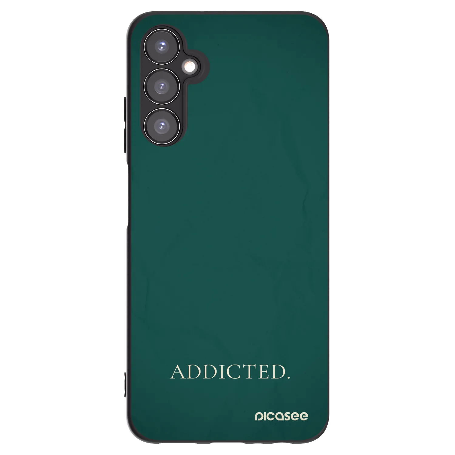 Picasee crna silikonska maskica za Samsung Galaxy A05s A057G - Addicted