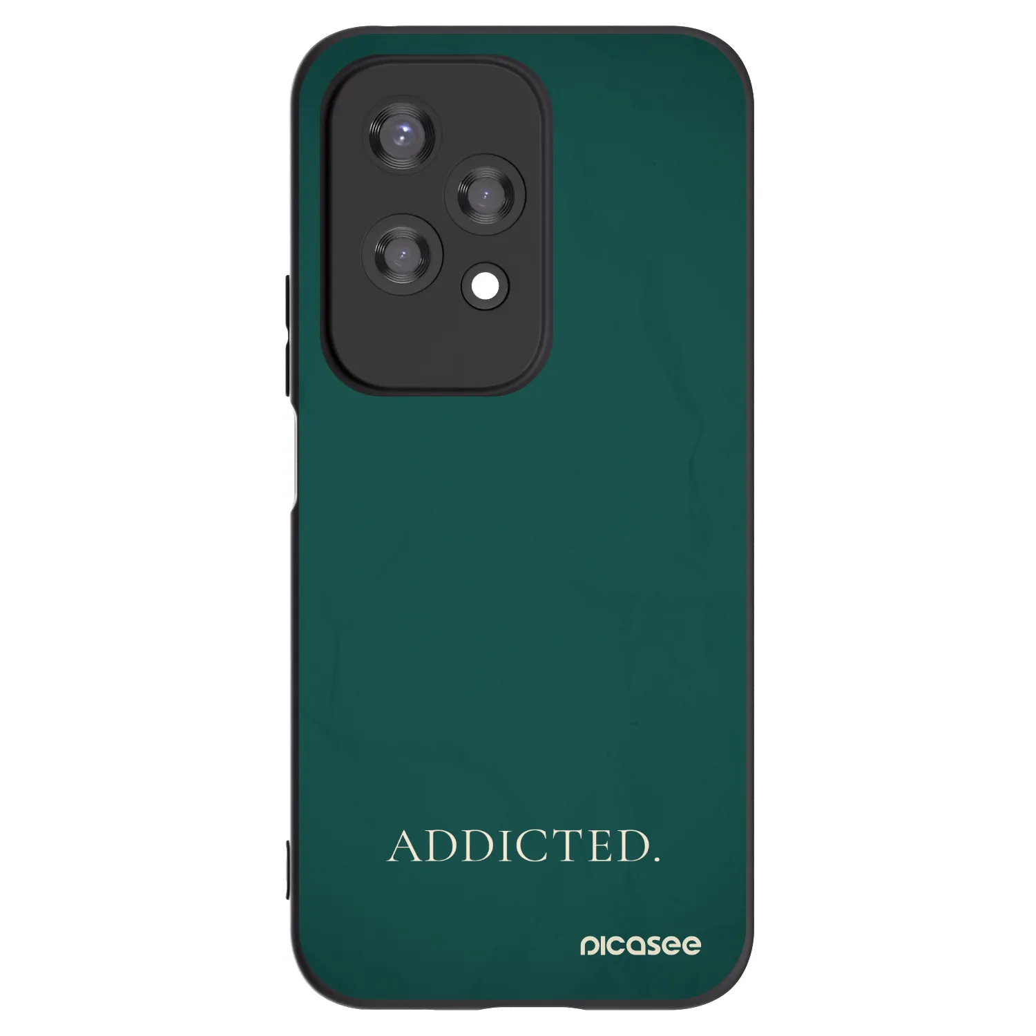 Picasee crna silikonska maskica za Honor 200 Lite - Addicted