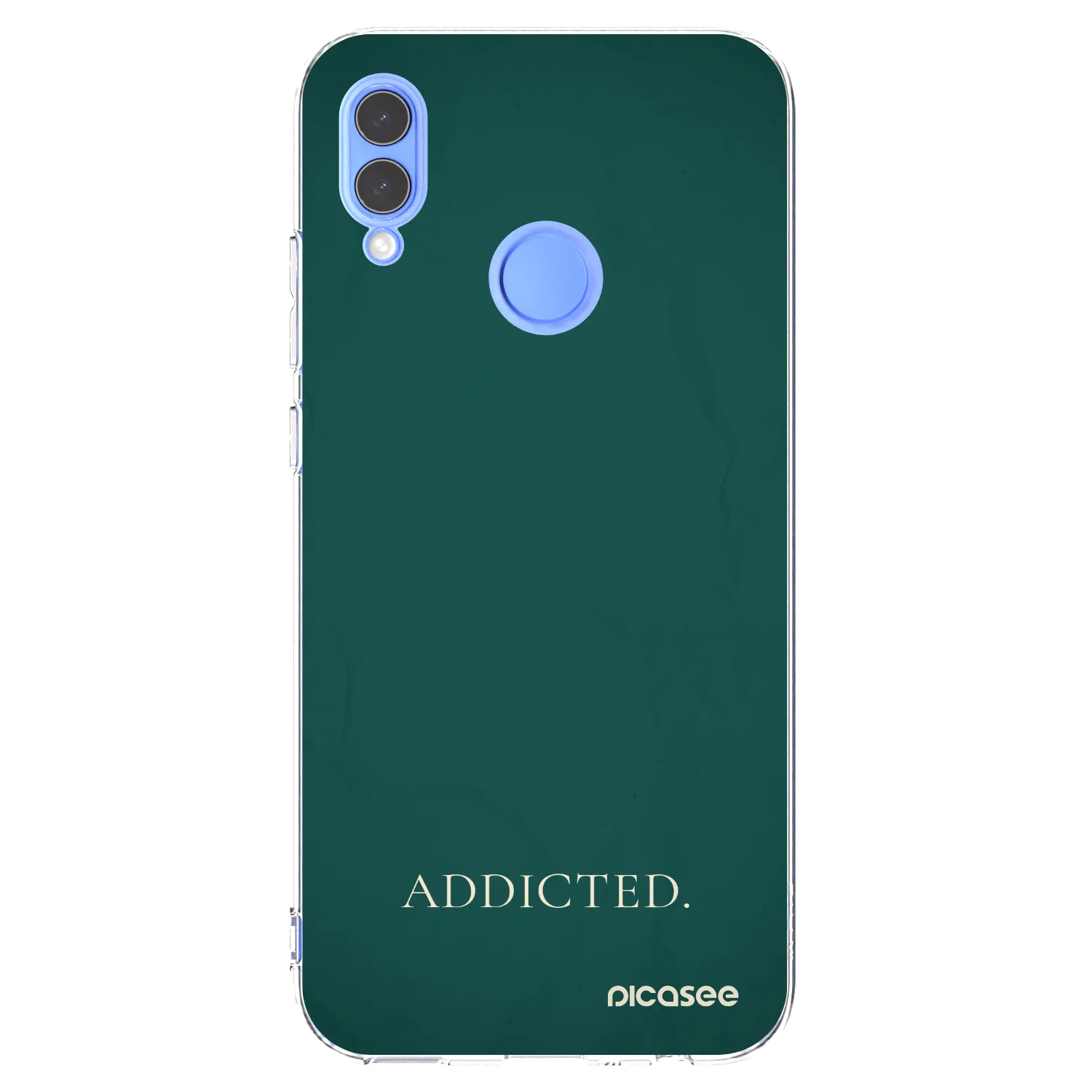 Picasee silikonska prozirna maskica za Huawei P Smart 2019 - Addicted