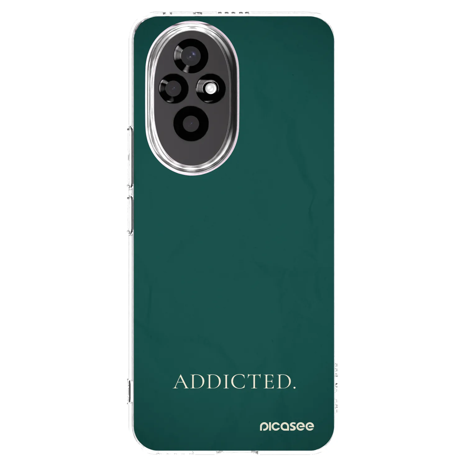 Picasee silikonska prozirna maskica za Honor 200 5G - Addicted