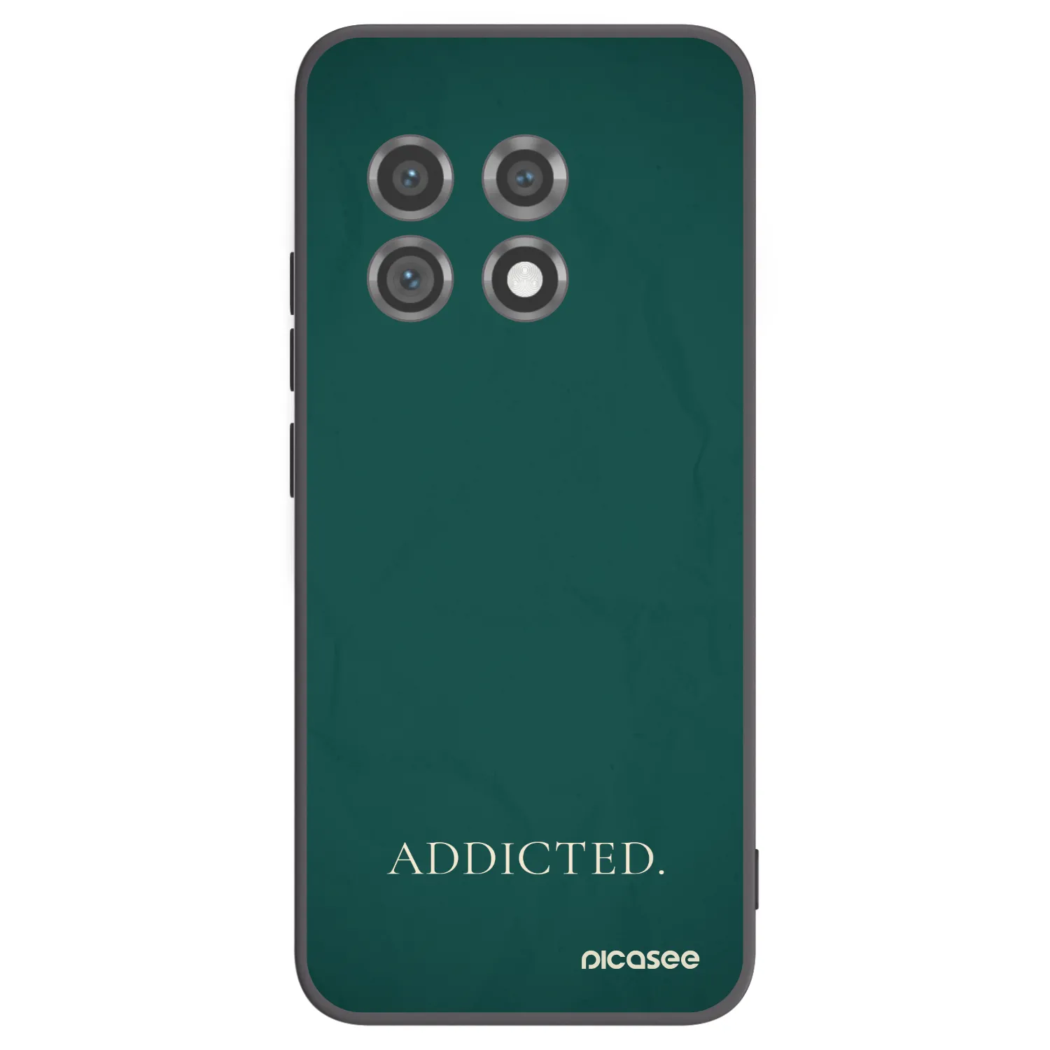 Picasee crna silikonska maskica za OnePlus 11 5G - Addicted