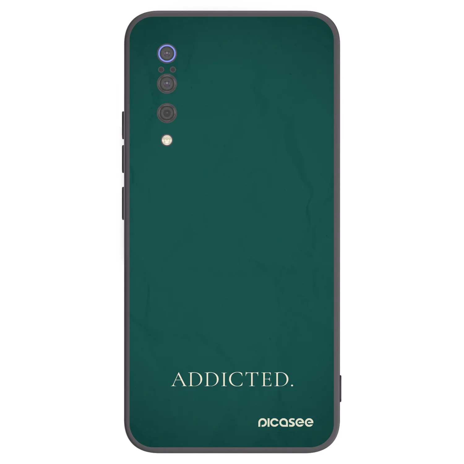 Picasee crna silikonska maskica za Xiaomi Mi 9 - Addicted