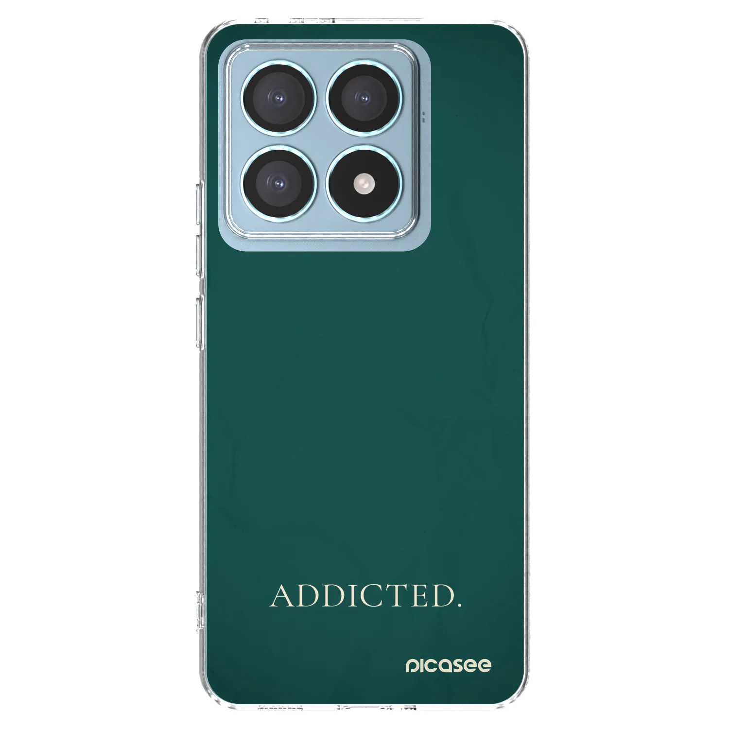 Picasee silikonska prozirna maskica za Xiaomi 14T Pro - Addicted