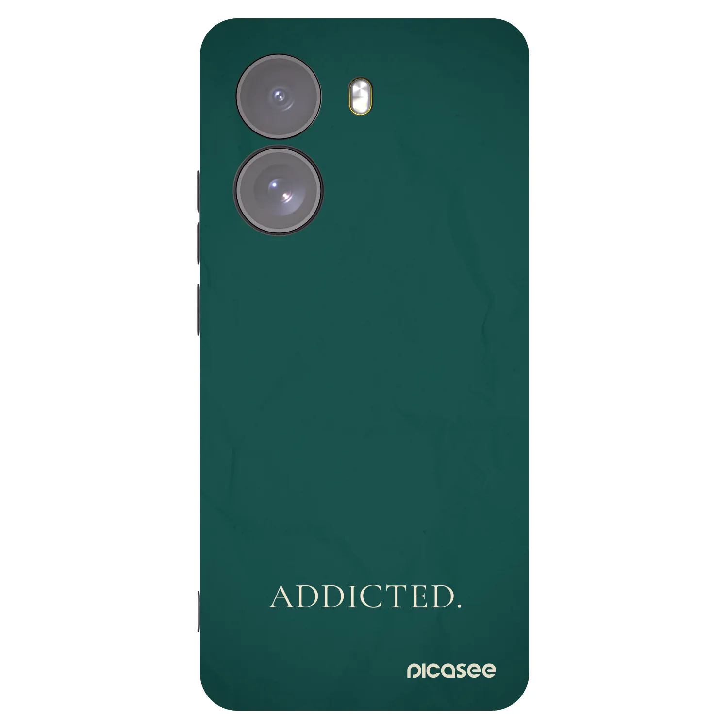 Picasee crna silikonska maskica za Xiaomi Poco X7 - Addicted
