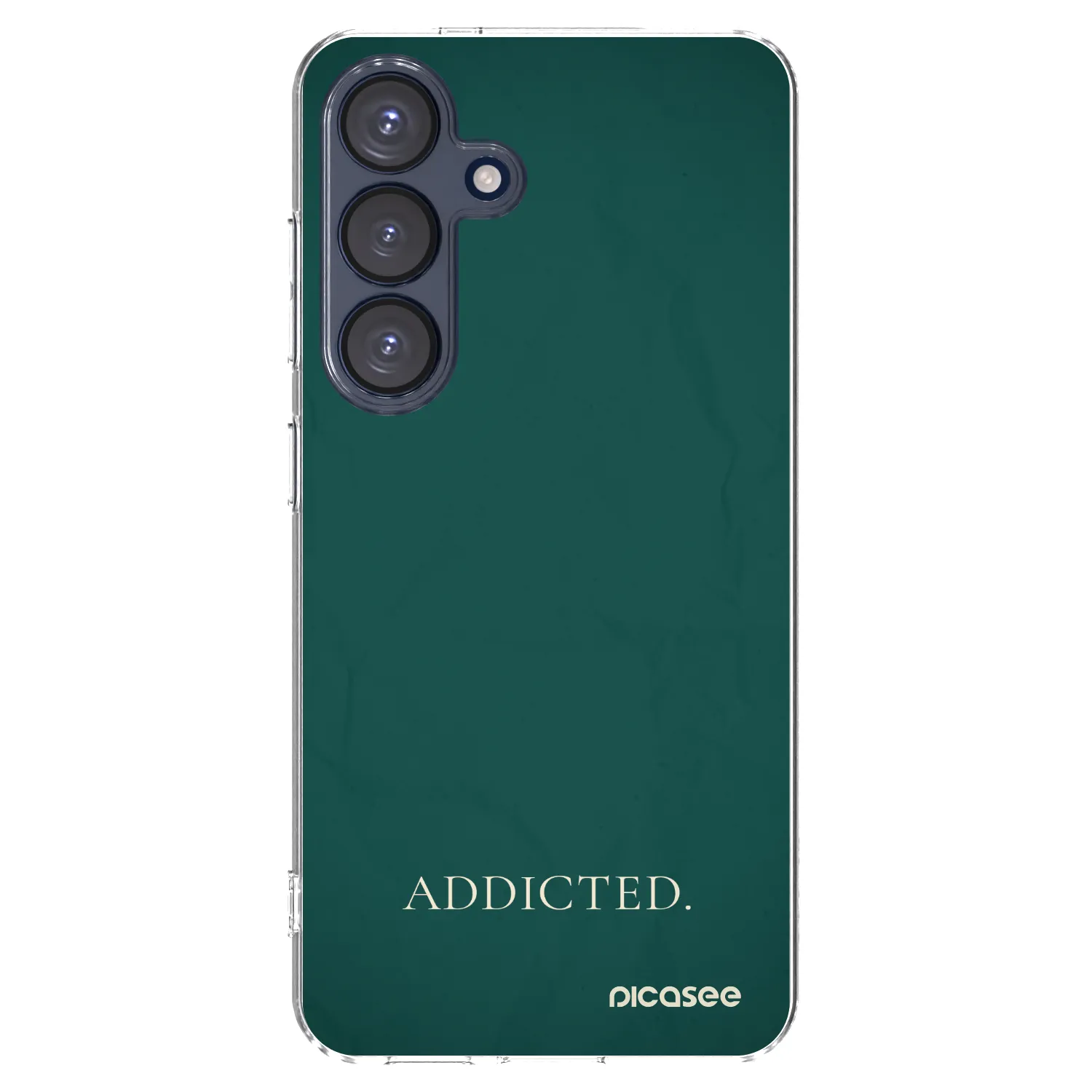 Picasee silikonska prozirna maskica za Samsung Galaxy S25 5G - Addicted