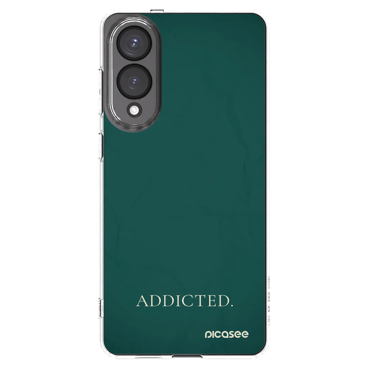 Picasee silikonska prozirna maskica za Samsung Galaxy S25 Edge 5G - Addicted