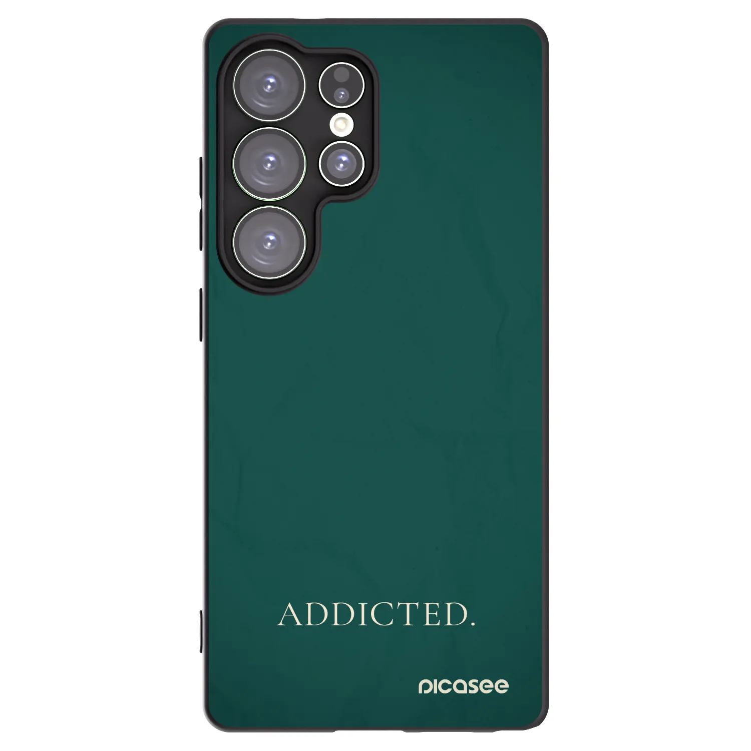 Picasee crna silikonska maskica za Samsung Galaxy S25 Ultra 5G - Addicted