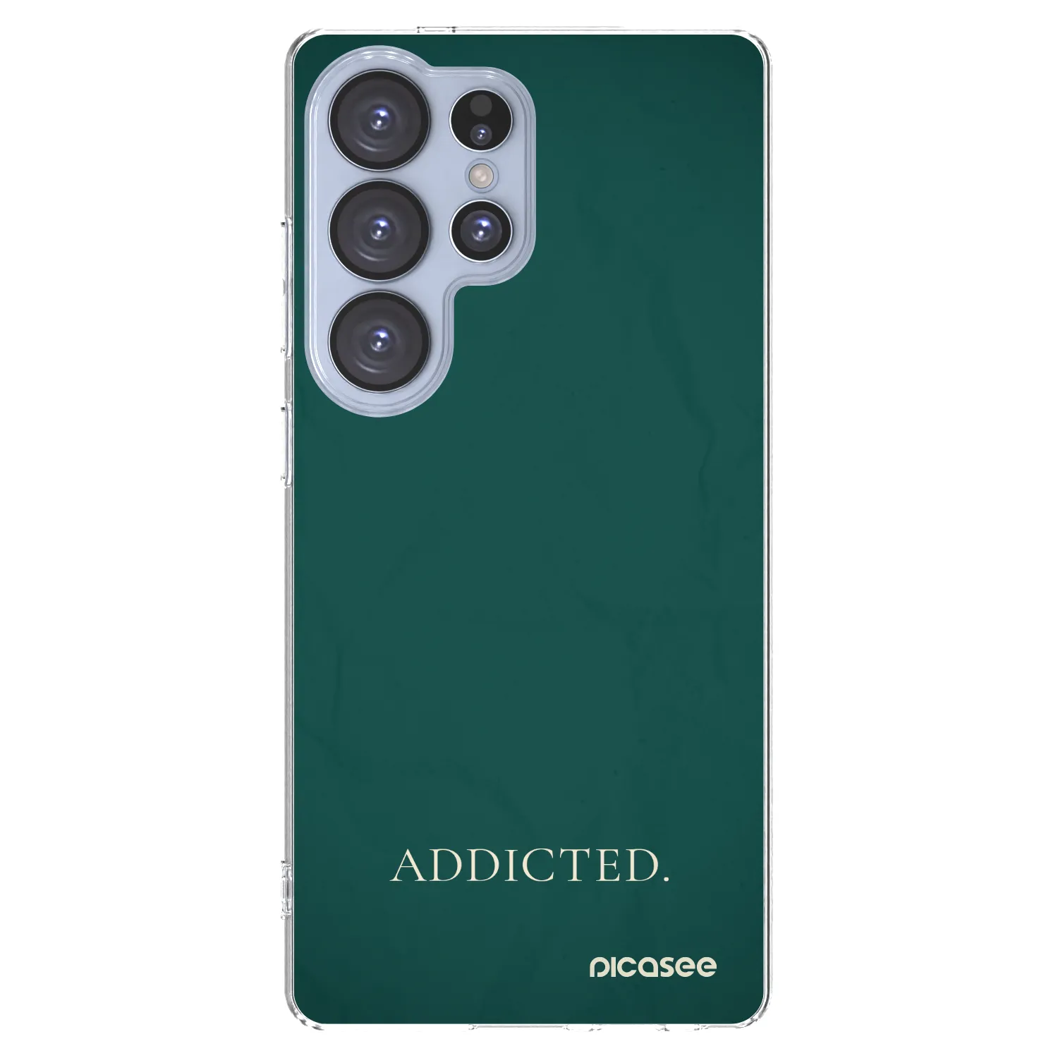 Picasee silikonska prozirna maskica za Samsung Galaxy S25 Ultra 5G - Addicted