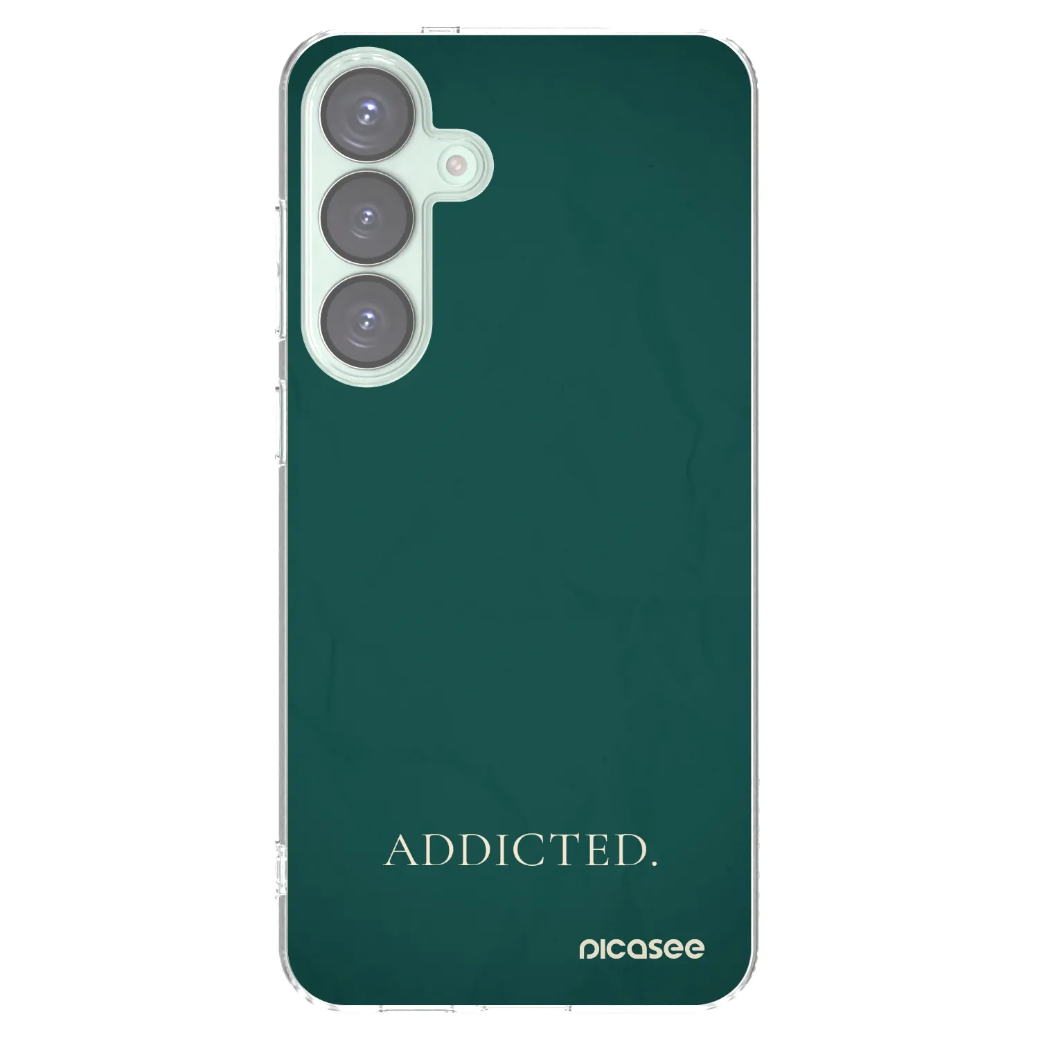 Picasee silikonska prozirna maskica za Samsung Galaxy S25+ 5G - Addicted