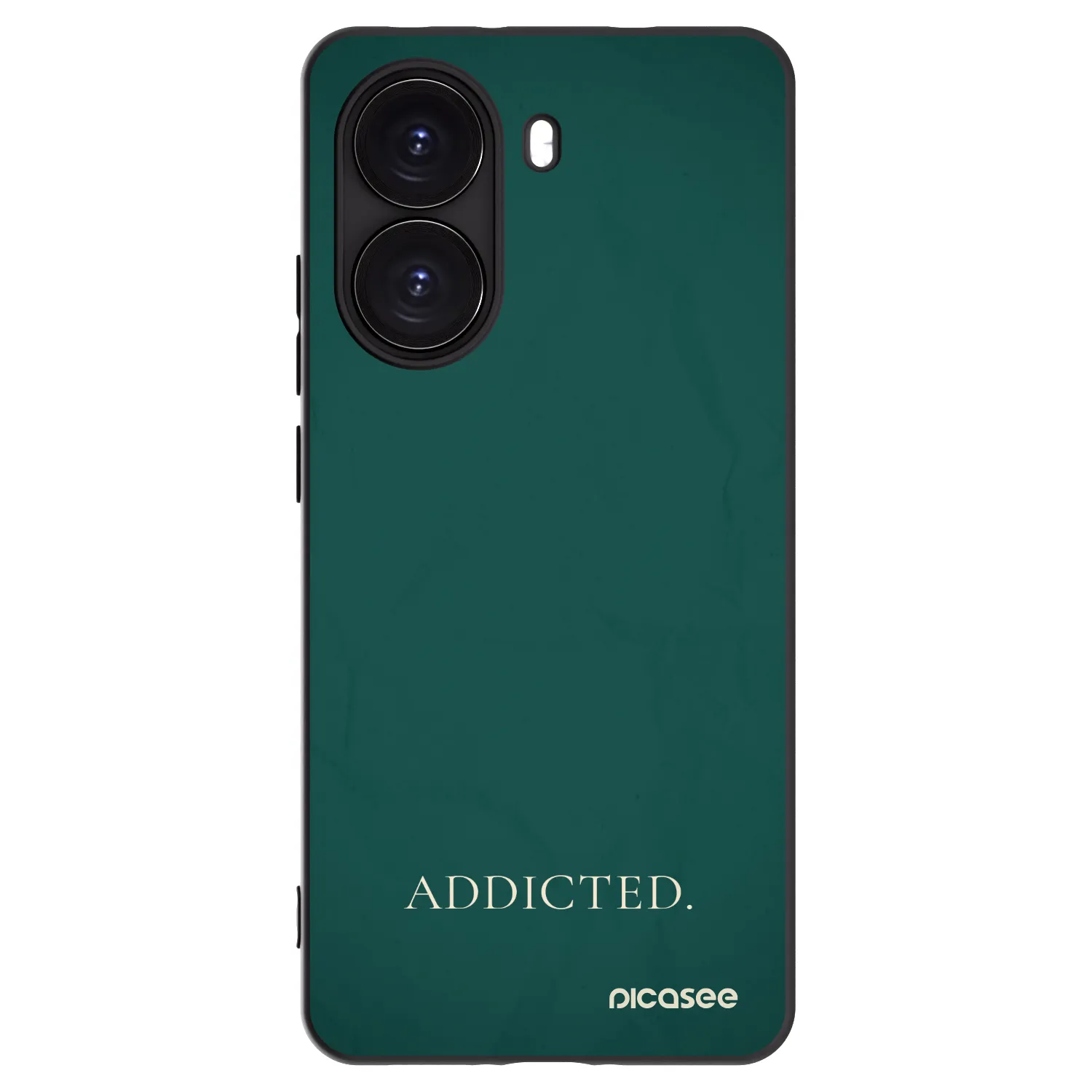 Picasee crna silikonska maskica za Xiaomi Poco X7 Pro 5G - Addicted