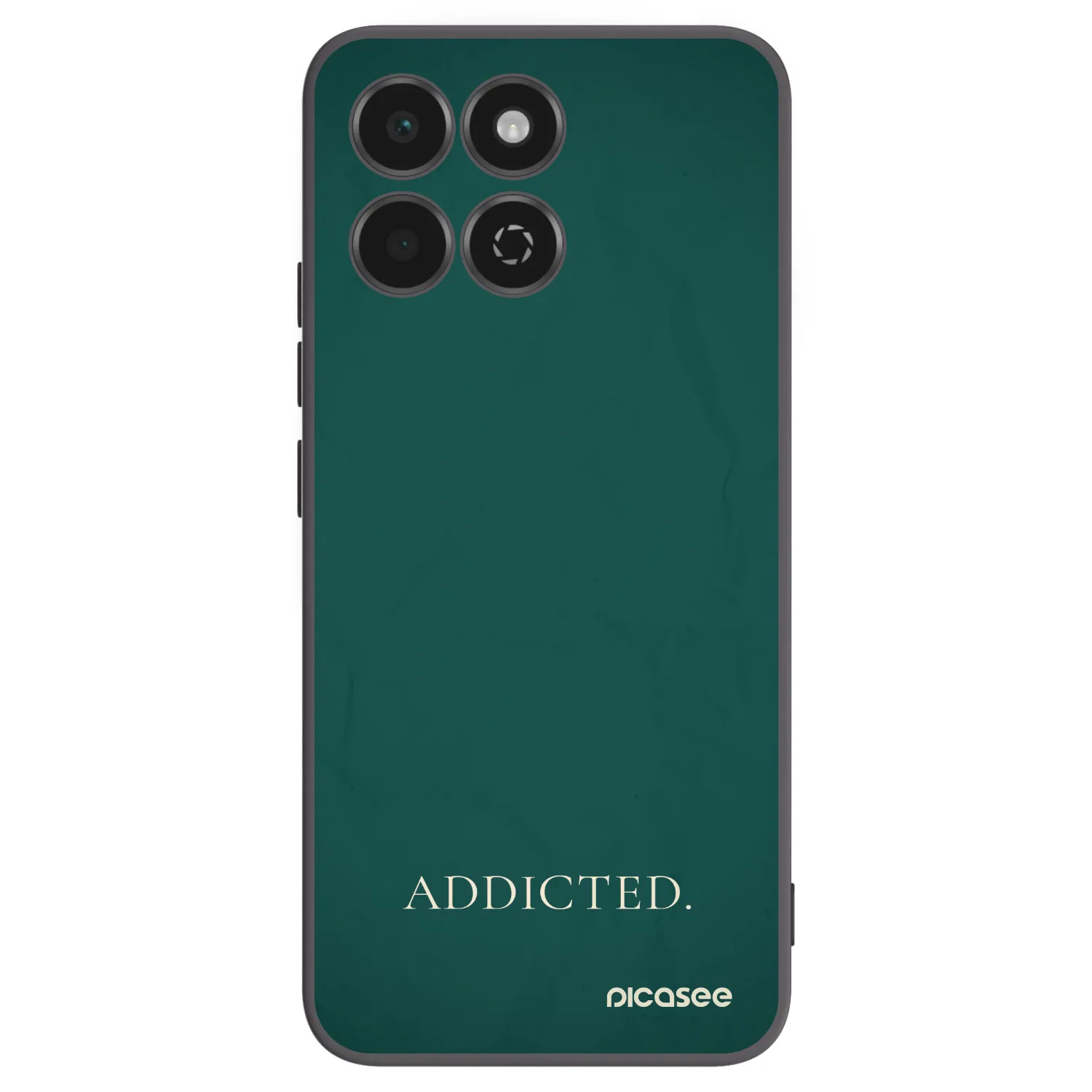 Picasee crna silikonska maskica za Honor 200 Smart 5G - Addicted