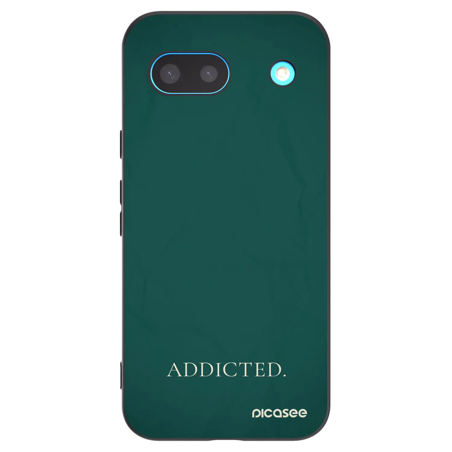 Picasee crna silikonska maskica za Google Pixel 8 - Addicted