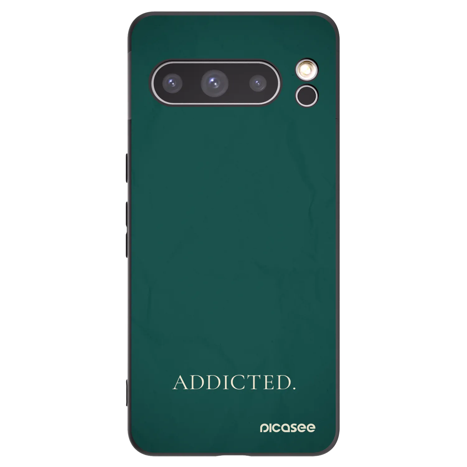 Picasee crna silikonska maskica za Google Pixel 8 Pro - Addicted