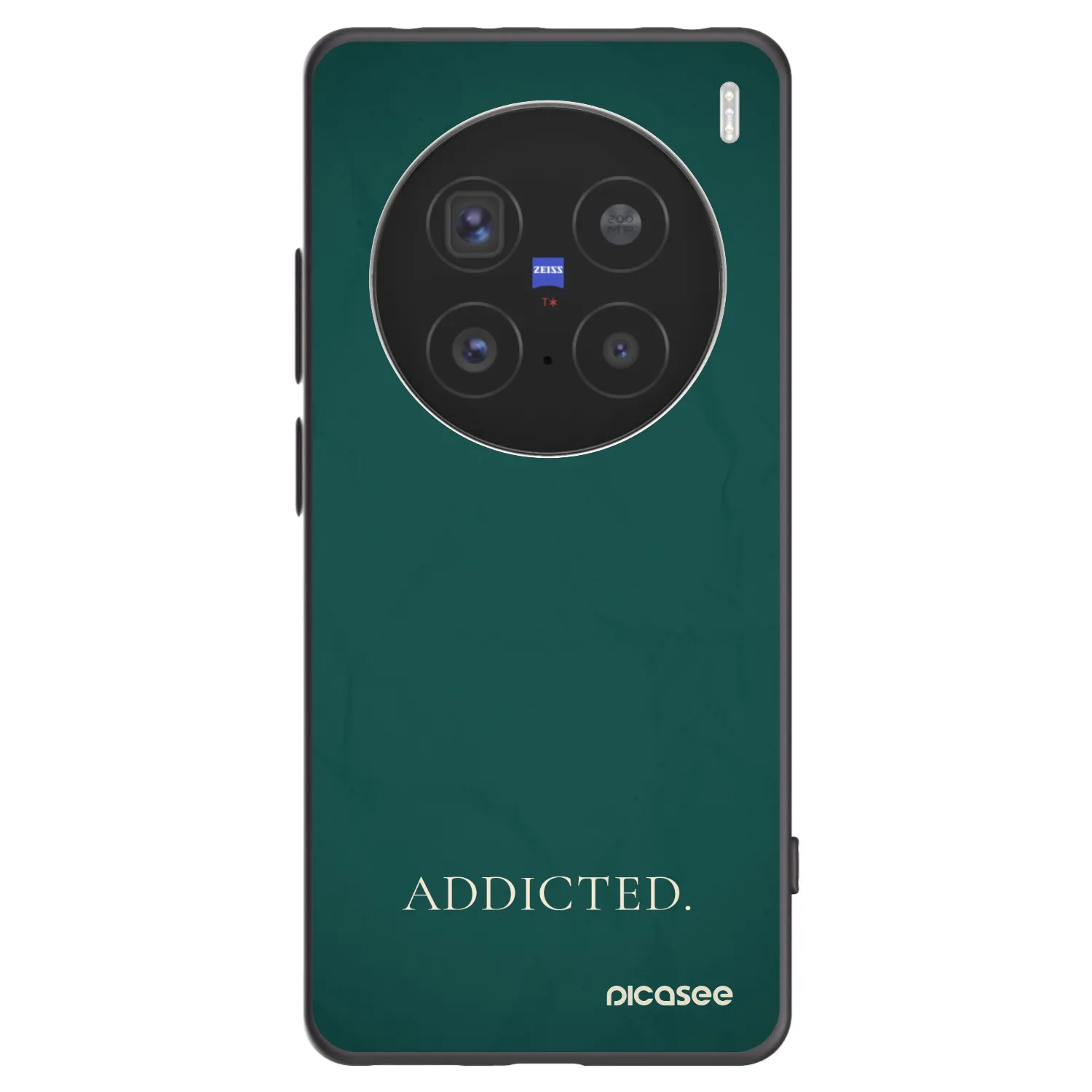 Picasee crna silikonska maskica za Vivo X200 Pro - Addicted