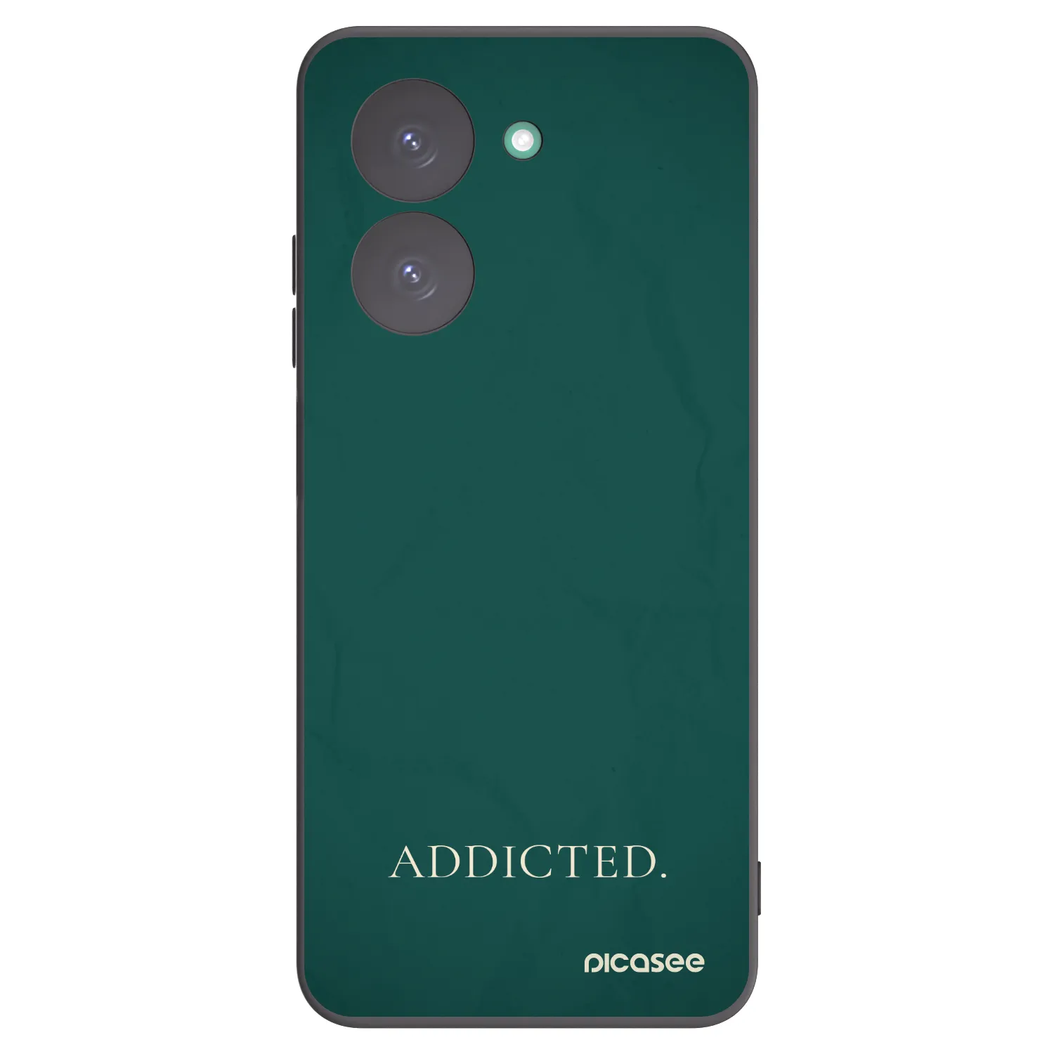 Picasee crna silikonska maskica za Xiaomi Redmi A5 - Addicted