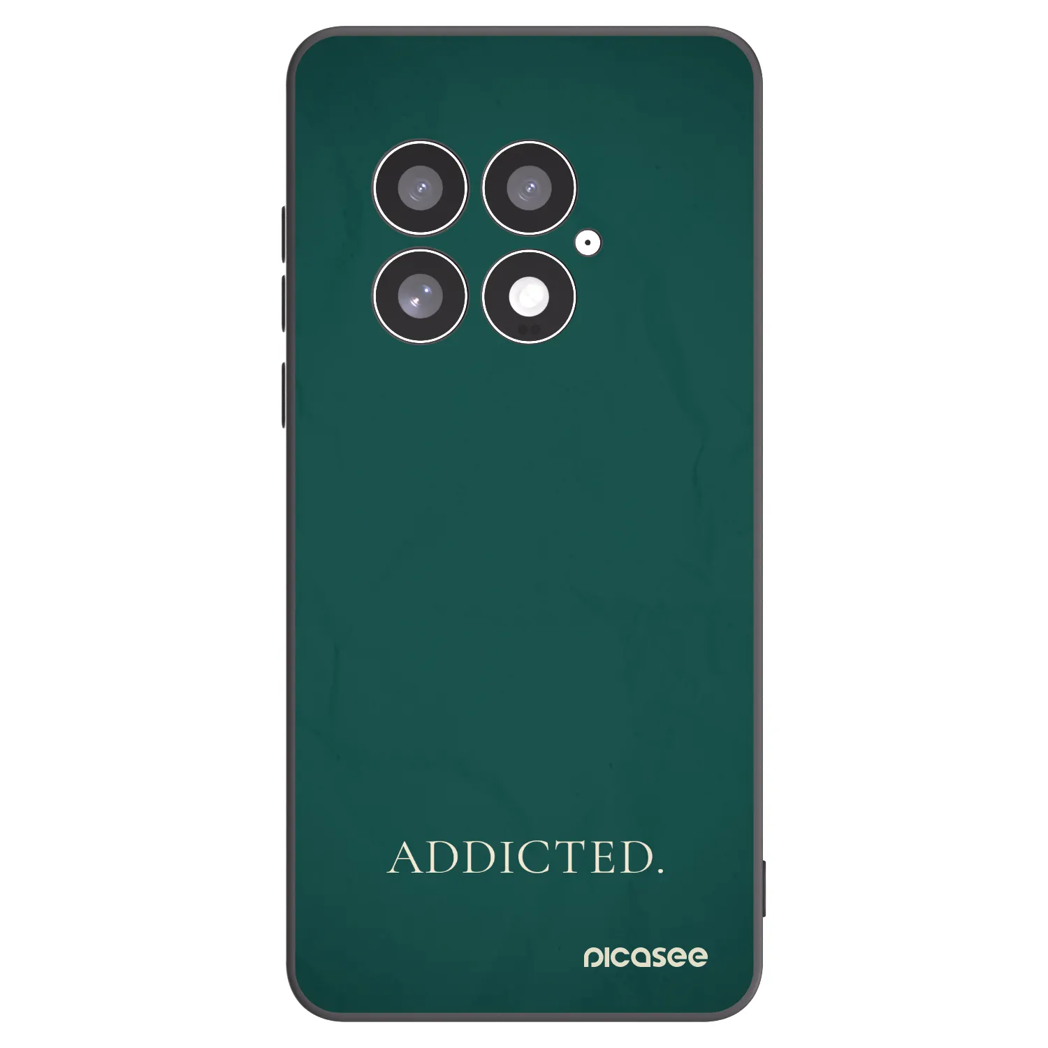 Picasee crna silikonska maskica za OnePlus 13 5G - Addicted