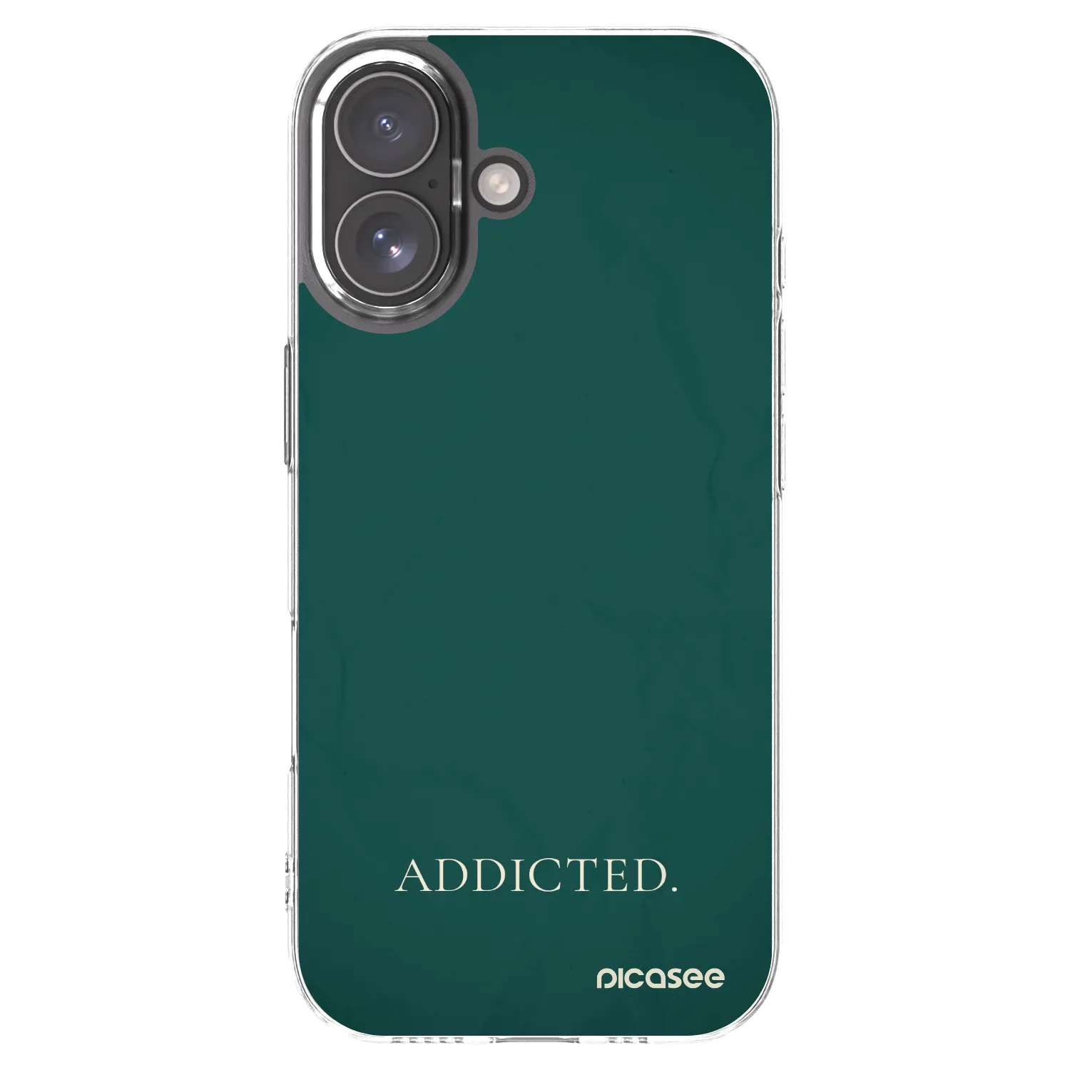 Picasee silikonska prozirna maskica za Apple iPhone 17 - Addicted
