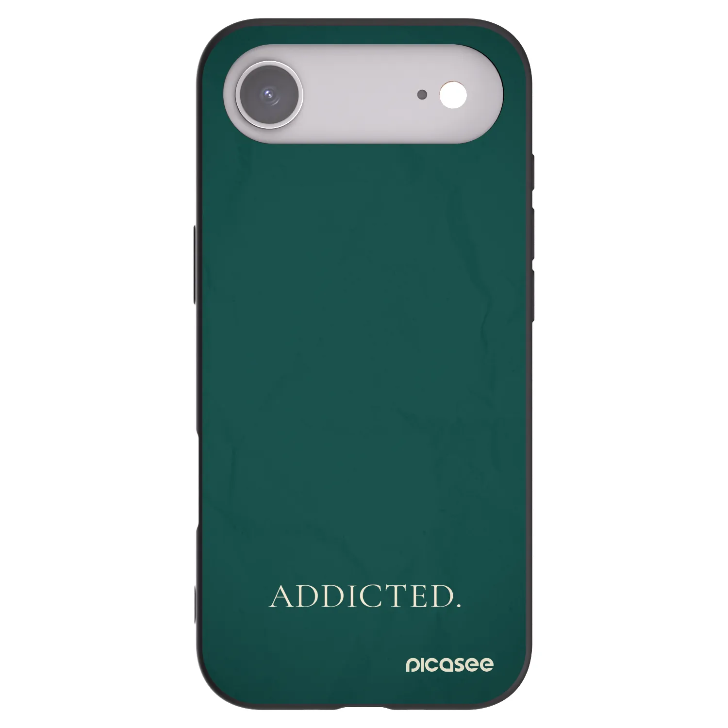 Picasee crna silikonska maskica za Apple iPhone Air - Addicted