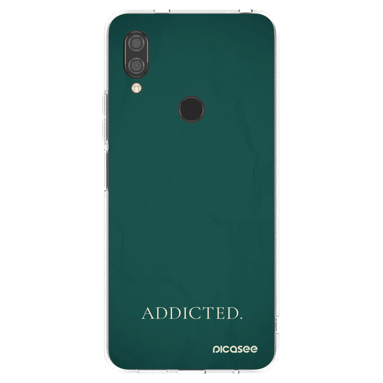 Picasee silikonska prozirna maskica za Xiaomi Redmi 7 - Addicted