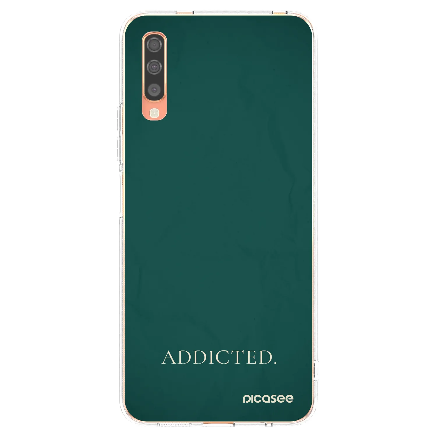 Picasee silikonska prozirna maskica za Samsung Galaxy A70 A705F - Addicted