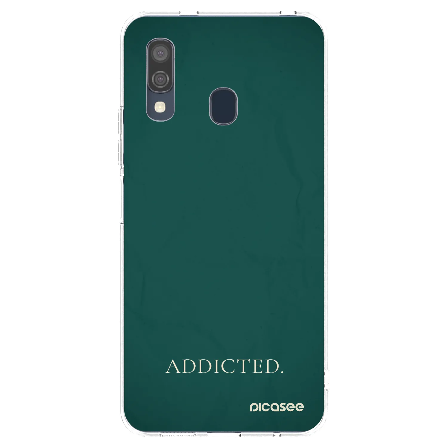 Picasee silikonska prozirna maskica za Samsung Galaxy A40 A405F - Addicted